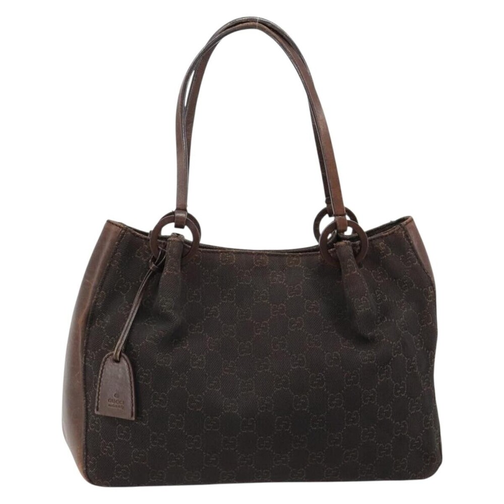 Gucci Vintage Jackie GG Canvas Medium